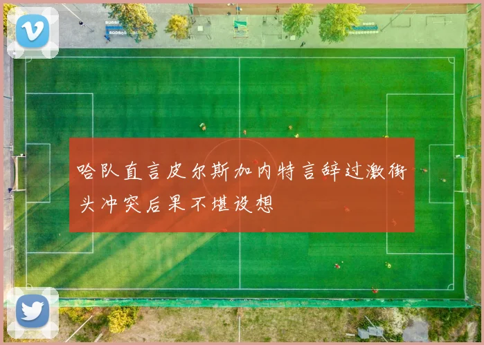 哈队直言皮尔斯加内特言辞过激街头冲突后果不堪设想